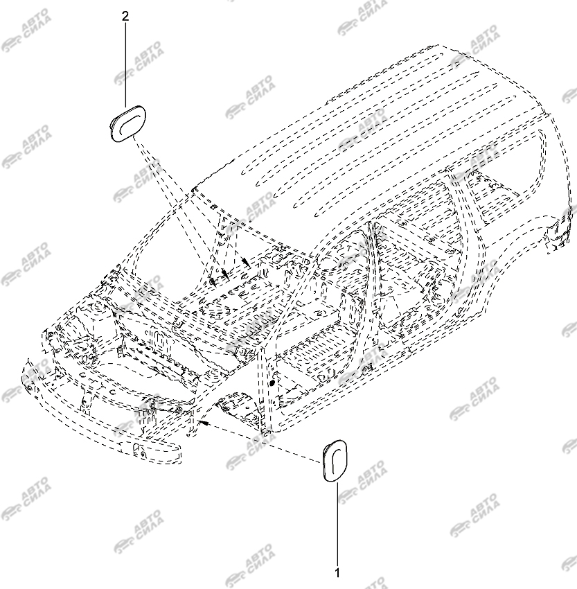 LADA LAGRUS 2012 Заглушки