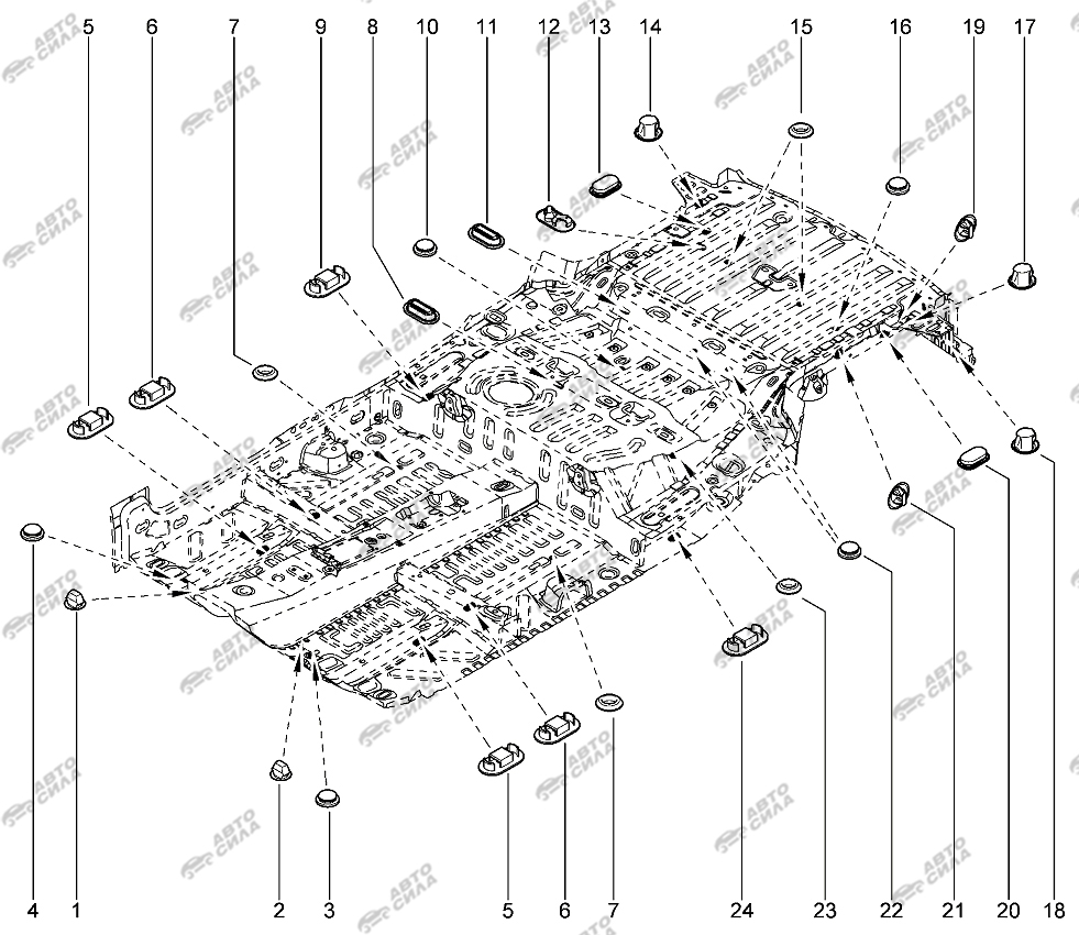 LADA LAGRUS 2012 Заглушки