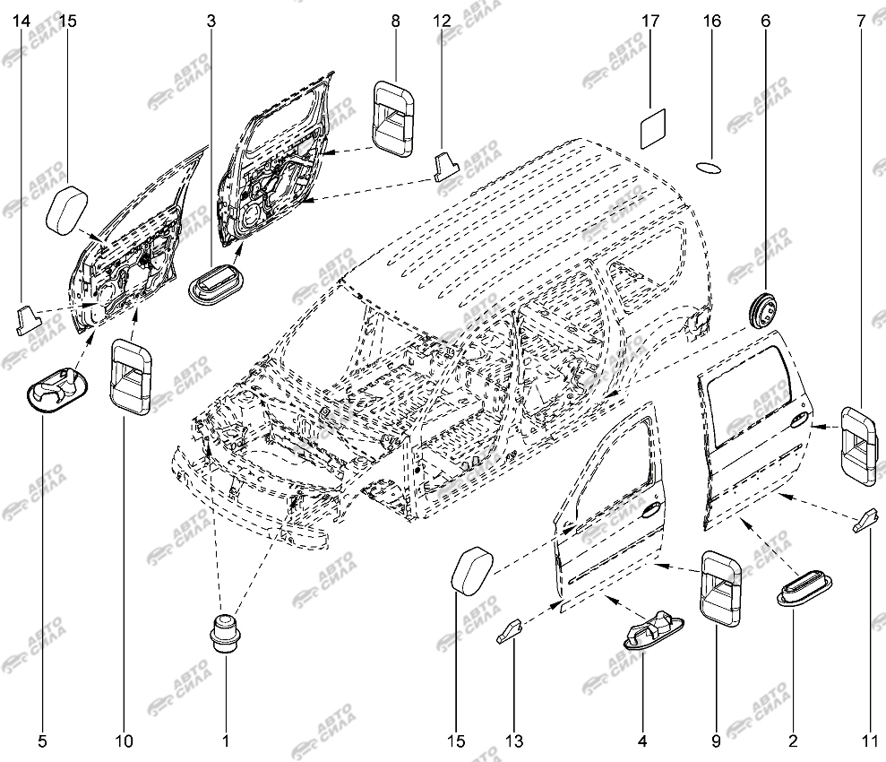 LADA LAGRUS 2012 Заглушки
