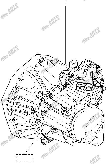 LADA LAGRUS 2012 КПП в сборе